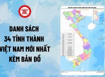 Bản đồ mới nhất về tên gọi và địa giới hành chính 34 tỉnh, thành phố theo Nghị quyết số 202/2025/QH15