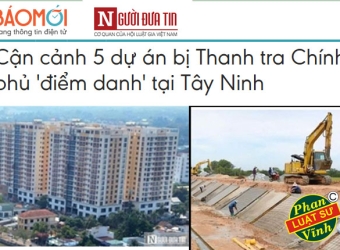 Cận cảnh 5 dự án bị Thanh tra Chính phủ 'điểm danh' tại Tây Ninh