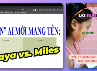 AI MANG TÊN MAYA/ MILES - Vượt qua thung lũng kỳ lạ của giọng nói giao tiếp