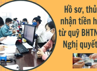 Bài 1: HỒ SƠ, THỦ TỤC NHẬN TIỀN HỖ TRỢ TỪ QUỸ BHTN THEO NGHỊ QUYẾT 116