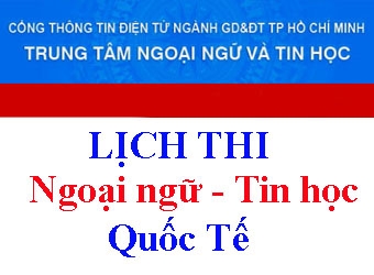 LỊCH THI & CÁCH ĐĂNG KÝ THI TIẾNG ANH THIẾU NHI (Starters - Movers - Flyers)
