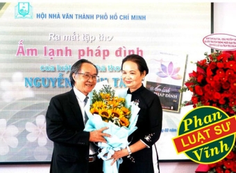 Tập thơ “Ấm lạnh pháp đình”  của Luật sư - Nhà thơ Nguyễn Minh Tâm và Bốn điểm lạ