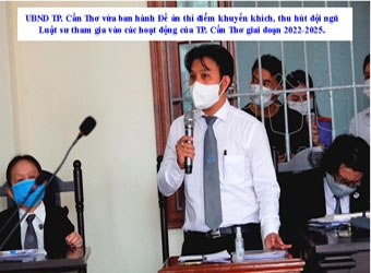 Cần Thơ khuyến khích, thu hút Luật sư tham gia vào hoạt động của chính quyền