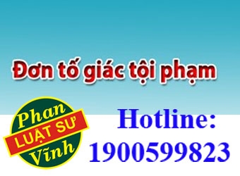 MẪU ĐƠN TỐ GIÁC TỘI PHẠM - Đối với Trung tâm Anh ngữ SAS