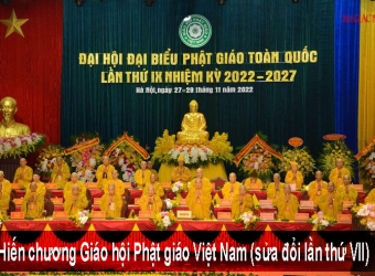 Hiến chương Giáo hội Phật giáo Việt Nam (sửa đổi lần thứ VII - 29/11/2022)