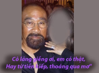 Đố các bạn ANH RÂU RIA XỒM XOÀM là ai? và, ai được tặng 4 câu thơ đó?...
