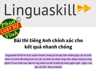 Chứng chỉ tiếng Anh Linguaskill là gì?