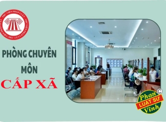 UBND cấp xã chính thức có các “phòng”