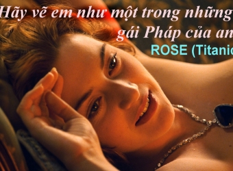 Hậu trường cảnh vẽ tranh khỏa thân trong phim "Titanic"