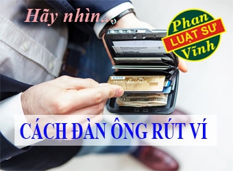Hãy nhìn CÁCH ĐÀN ÔNG RÚT VÍ