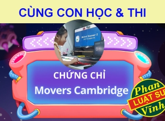 TÌM HIỂU ĐỂ CẢM THÔNG & ĐỒNG HÀNH  CÙNG CON TRÊN LỘ TRÌNH HỌC  VÀ THI TIẾNG ANH TRẺ EM