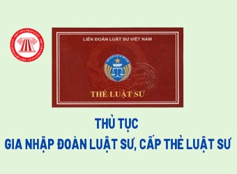 Thủ tục gia nhập Đoàn luật sư - Cấp Thẻ luật sư  - Chuyển đoàn luật sư