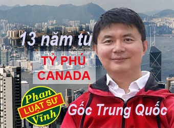 Tỷ phú Canada gốc Trung Quốc Tiêu Kiến Hoa bị kết án 13 năm tù giam